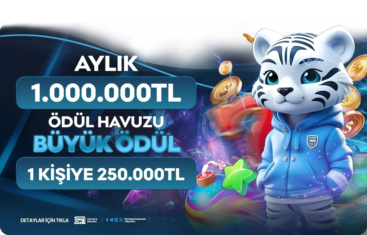 BÜYÜK ÇEKİLİŞ - 1.000.000TL ÖDÜL HAVUZU